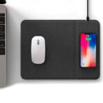 Alfombrilla Ratón COOL Mousepad + Base Carga Inalámbrica Qi 15W