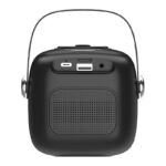 Altavoz Bluetooth Universal Música 6W COOL Mini Karaoke + Micrófono Negro