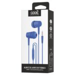 Auriculares 3,5 mm COOL Bear Stereo Con Micro Azul