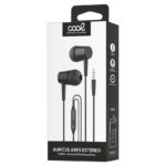 Auriculares 3,5 mm COOL Bear Stereo Con Micro Negro