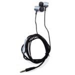 Auriculares 3,5 mm COOL Metalizado Stereo Con Micro Plata