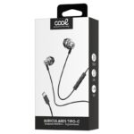 Auriculares Botón COOL Stereo Tipo-C Con Micro (Metal) Silver