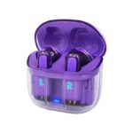 Auriculares Stereo Bluetooth Dual Pod Earbuds COOL Crystal Violeta