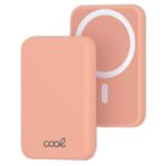 Bateria Externa Universal MAGNÉTICA Power Bank Qi 5000 mAh COOL Rosa