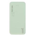 Bateria Externa Universal Power Bank 10.000 mAh (2 x usb / 2.1A) COOL Leather Verde