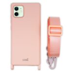 Carcasa COOL para iPhone 12 / 12 Pro Cinta Rosa