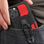 Carcasa COOL para iPhone 12 mini Hard Clip Rojo