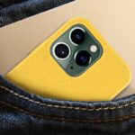 Carcasa COOL para iPhone 14 Pro Eco Biodegradable Amarillo