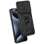 Carcasa COOL para iPhone 15 Pro Hard Ring Negro