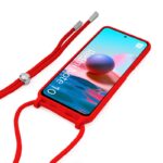 Carcasa COOL para Xiaomi Redmi Note 10 / Note 10s / Poco M5s Cordón Liso Rojo