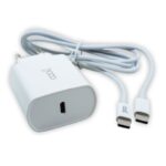 Cargador Red COOL Entrada TIPO-C PD + Cable Tipo C 1,2 metros (20W)