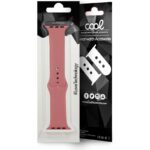 Correa COOL para Apple Watch Series 1 / 2 / 3 / 4 / 5 / 6 / 7 / 8 / 9 / SE (38 / 40 / 41 mm) Goma Rosa