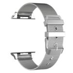 Correa COOL para Apple Watch Series 1 / 2 / 3 / 4 / 5 / 6 / 7 / 8 / 9 / SE (38 / 40 / 41 mm) Metal Plata