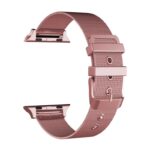 Correa COOL para Apple Watch Series 1 / 2 / 3 / 4 / 5 / 6 / 7 / 8 / 9 / SE (38 / 40 / 41 mm) Metal Rosa