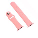 Correa COOL para Apple Watch Series 1 / 2 / 3 / 4 / 5 / 6 / 7 / 8 / 9 / SE (42 / 44 / 45 mm) Goma Rosa