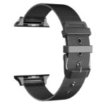 Correa COOL para Apple Watch Series 1 / 2 / 3 / 4 / 5 / 6 / 7 / 8 / 9 / SE (42 / 44 / 45 mm) Metal Negro