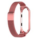 Correa COOL para Xiaomi Mi Band 5 / 6 / 7 / Amazfit Band 5 Metal Rosa