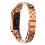 Correa COOL para Xiaomi Mi Band 5 / 6 / 7 / Amazfit Band 5 Steel Rose Gold