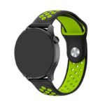 Correa Universal 22mm Amazfit GTR / Stratos / Huawei / Samsung / COOL Goma Negro-Verde