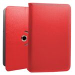 Funda COOL Ebook / Tablet 9.7 – 10.3 pulg Liso Rojo Giratoria (Panorámica)