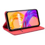 Funda COOL Flip Cover para Realme 8 / 8 Pro Liso Rojo