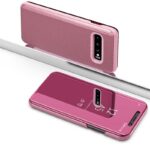 Funda COOL Flip Cover para Samsung G973 Galaxy S10 Clear View Rosa