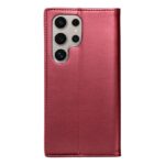 Funda COOL Flip Cover para Samsung S928 Galaxy S24 Ultra Liso Burgundy