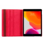 Funda COOL para iPad (2019 / 2020 / 2021) 10,2 pulg Giratoria Polipiel Rojo