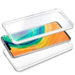 Funda COOL Silicona 3D para Huawei Mate 30 Pro (Transparente Frontal + Trasera)