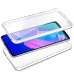 Funda COOL Silicona 3D para Huawei P40 Lite E (Transparente Frontal + Trasera)