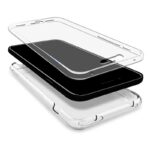 Funda COOL Silicona 3D para Huawei P40 Lite (Transparente Frontal + Trasera)