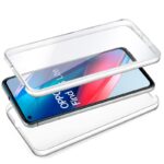 Funda COOL Silicona 3D para Oppo Find X3 Lite (Transparente Frontal + Trasera)