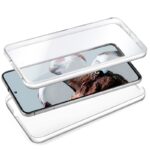 Funda COOL Silicona 3D para Xiaomi 12T / 12T Pro (Transparente Frontal + Trasera)