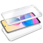 Funda COOL Silicona 3D para Xiaomi Redmi Note 10 5G / Pocophone M3 Pro 5G (Transparente Frontal + Trasera)