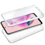 Funda COOL Silicona 3D para Xiaomi Redmi Note 12S (Transparente Frontal + Trasera)