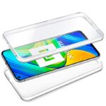 Funda COOL Silicona 3D para Xiaomi Redmi Note 9 (Transparente Frontal + Trasera)