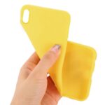 Funda COOL Silicona para iPhone XS Max (Amarillo)