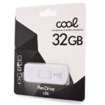 Pen Drive USB x32 GB 2.0 COOL Basic Blanco