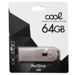 Pen Drive USB x64 GB 2.0 COOL Optimus Silver