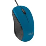 Ratón COOL USB Wired Azul