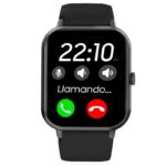 Smartwatch COOL Forest Silicona Negro (Llamadas, Salud, Deporte)