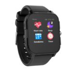 Smartwatch COOL Junior Silicona Negro (Salud, Deporte, Sueño, IP68, Juegos)